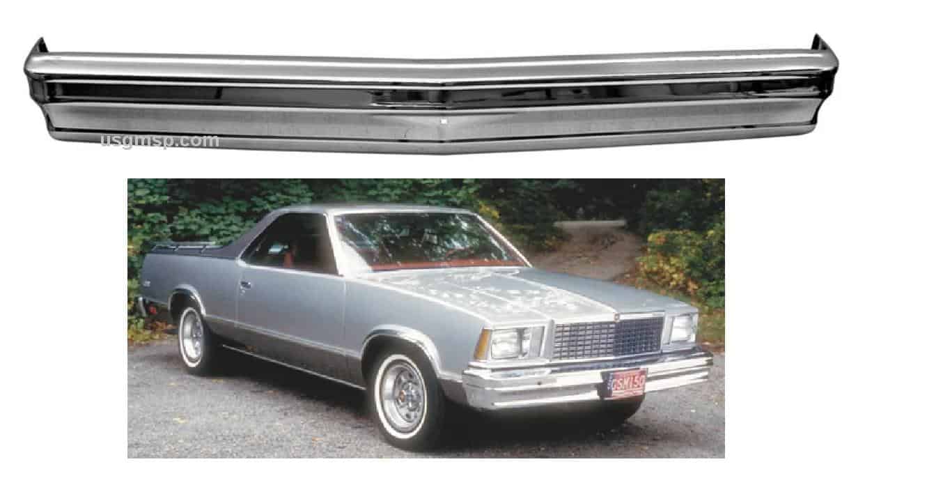 Bumper: 1978-87 El Camino (Front)